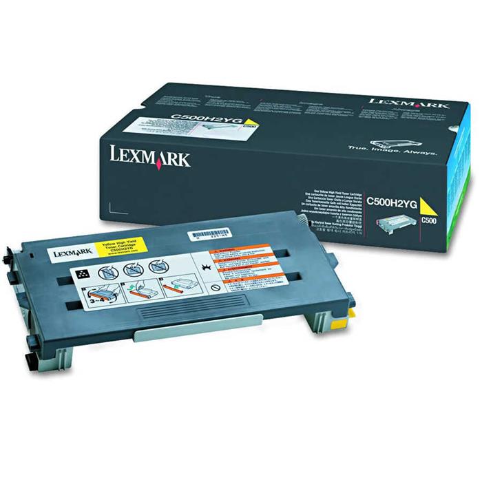 Lexmark C500H2YG-C500 Sarı Orjinal Toneri