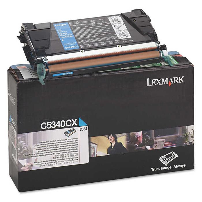 Lexmark C5340CX-C534 Mavi Orjinal Toneri E.Y.K.