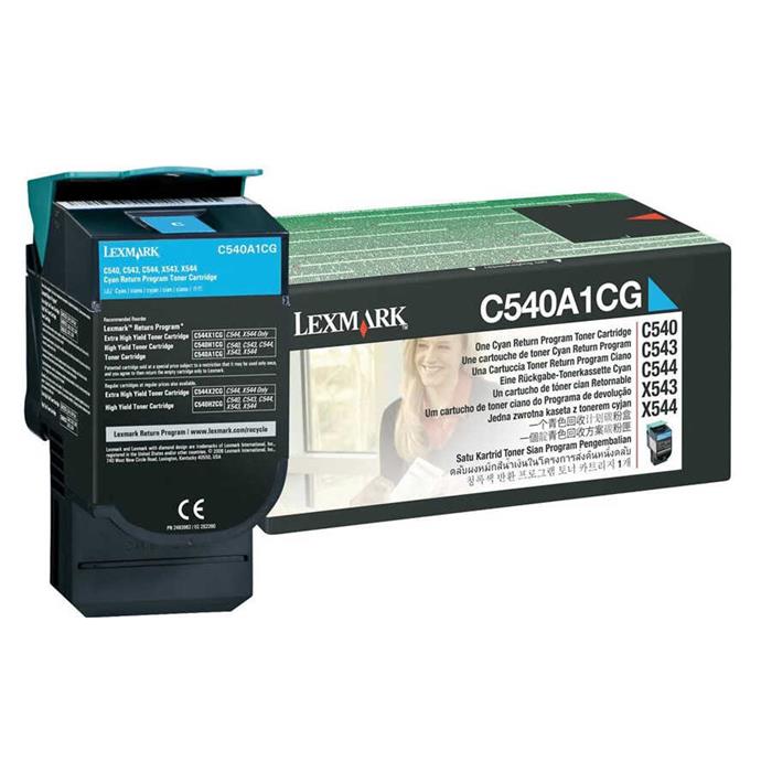 Lexmark C540A1CG-C540 Mavi Orjinal Toneri