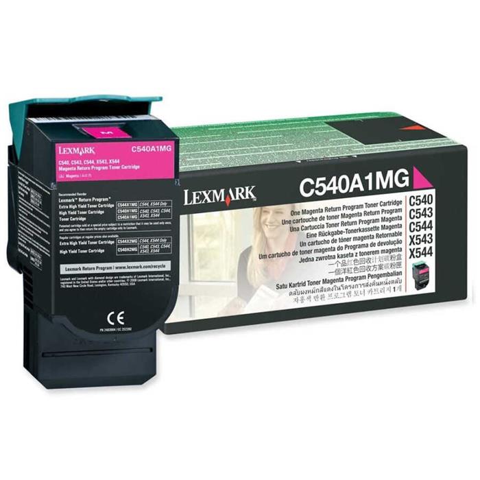Lexmark C540A1MG-C540 Kırmızı Orjinal Toneri