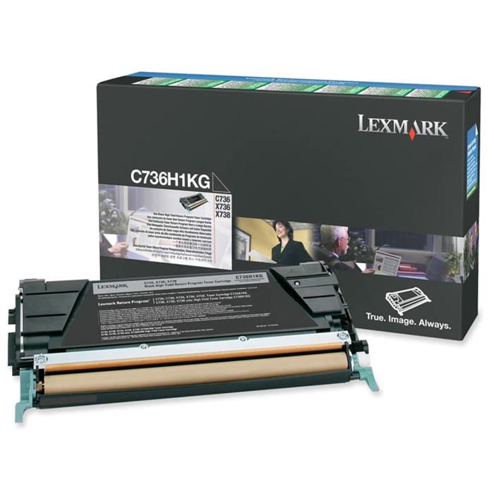 Lexmark C736H1KG-C736 Siyah Orjinal Toneri Y.K.