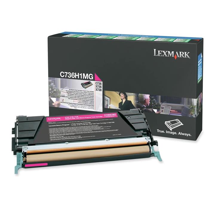 Lexmark C736H1MG-C736 Kırmızı Orjinal Toneri Y.K.