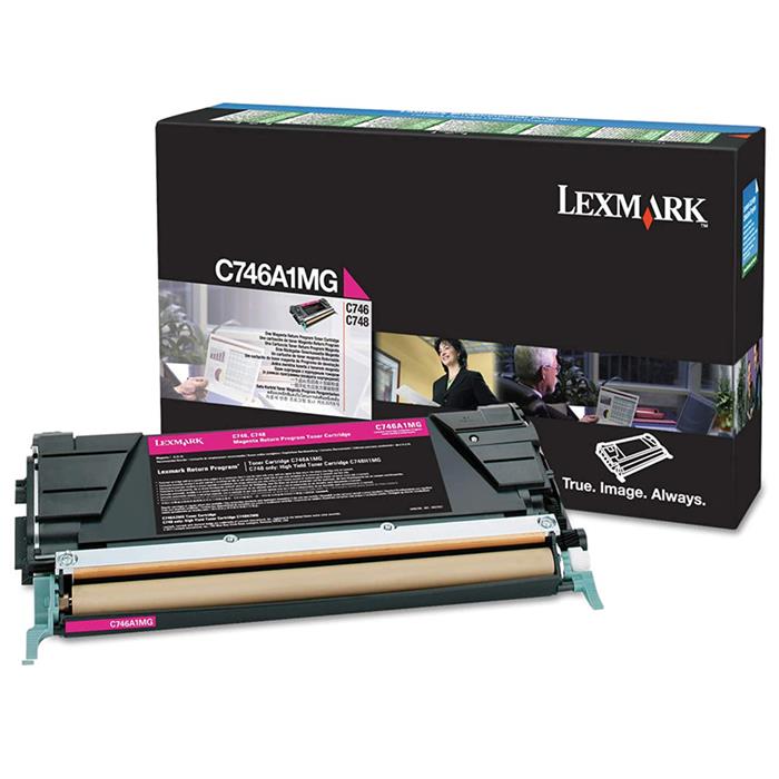 Lexmark C746A1MG-C746 Kırmızı Orjinal Toneri