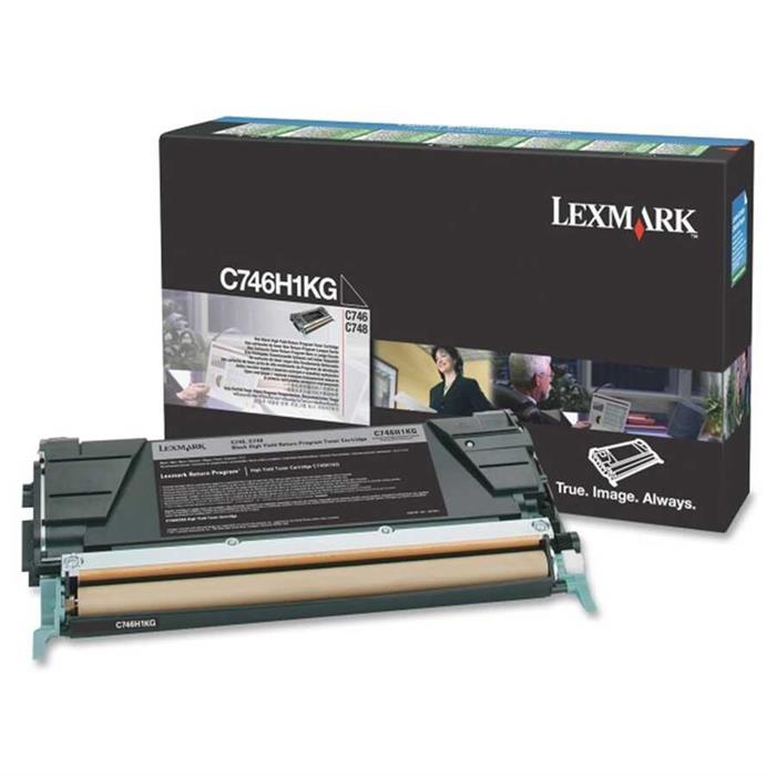 Lexmark C746H1KG-C746 Siyah Orjinal Toneri