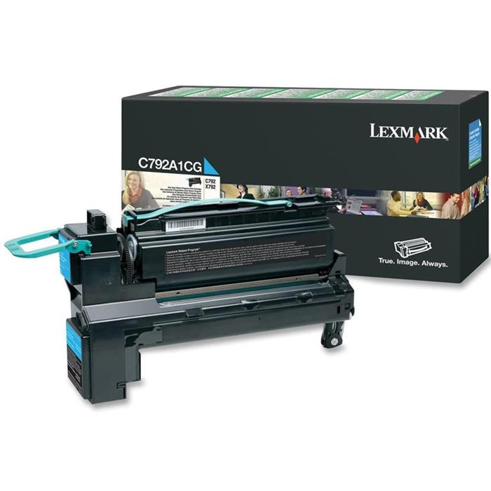 Lexmark C792A1CG-C792 Mavi Orjinal Toneri