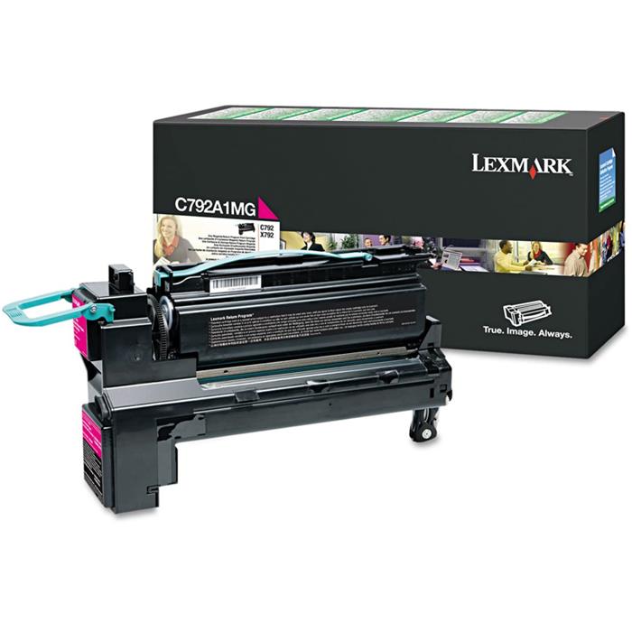 Lexmark C792A1MG-C792 Kırmızı Orjinal Toneri