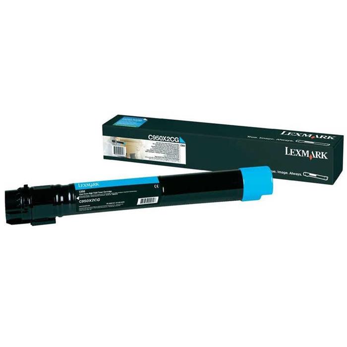 Lexmark C950X2CG-C950 Mavi Orjinal Toneri