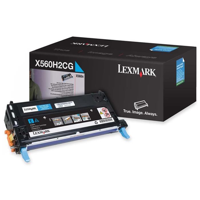 Lexmark X560H2CG-X560 Mavi Orjinal Toneri Y.K.