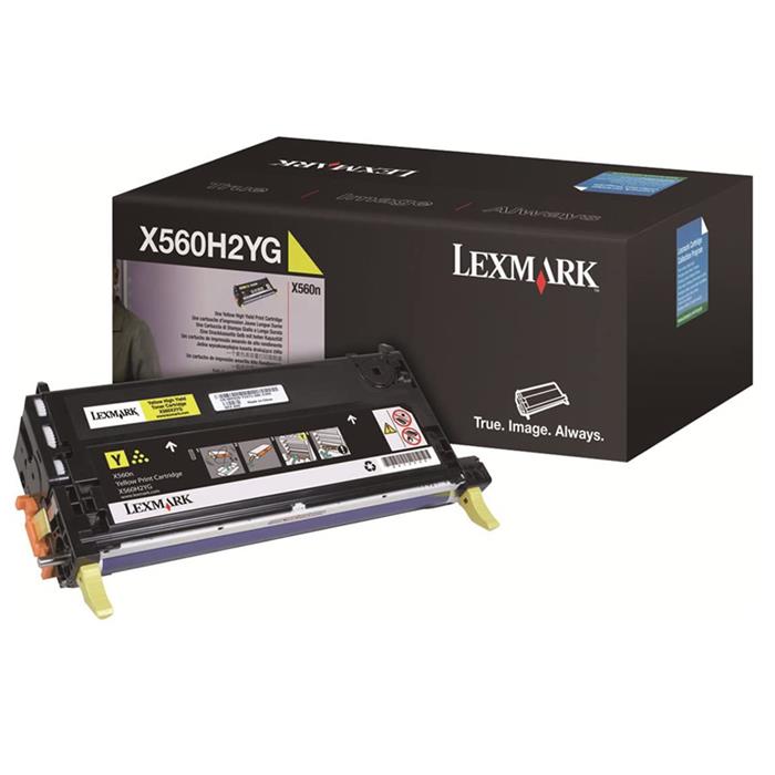 Lexmark X560H2YG-X560 Sarı Orjinal Toneri Y.K.