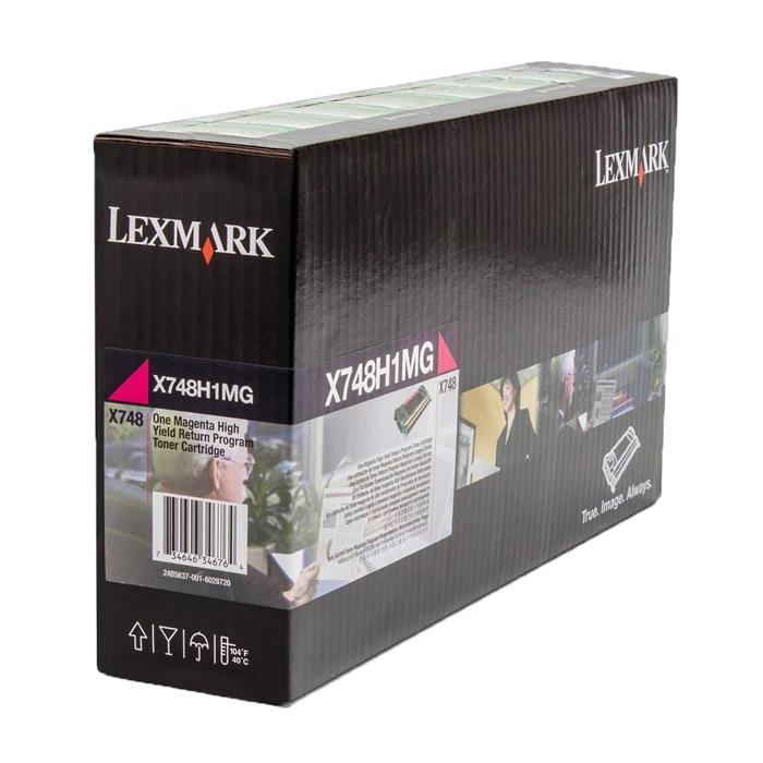 Lexmark X748H1MG-X748 Kırmızı Orjinal Toneri Y.K.