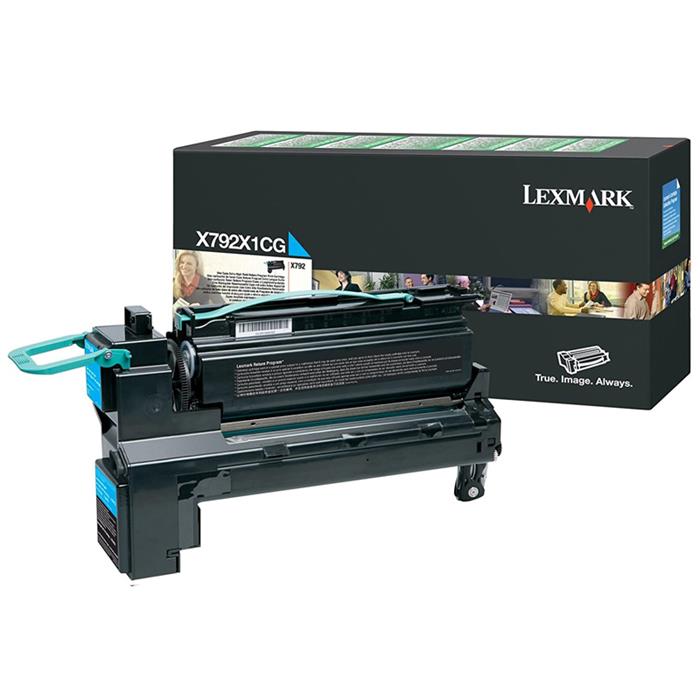 Lexmark X792X1CG-X792 Mavi Orjinal Toneri Y.K.