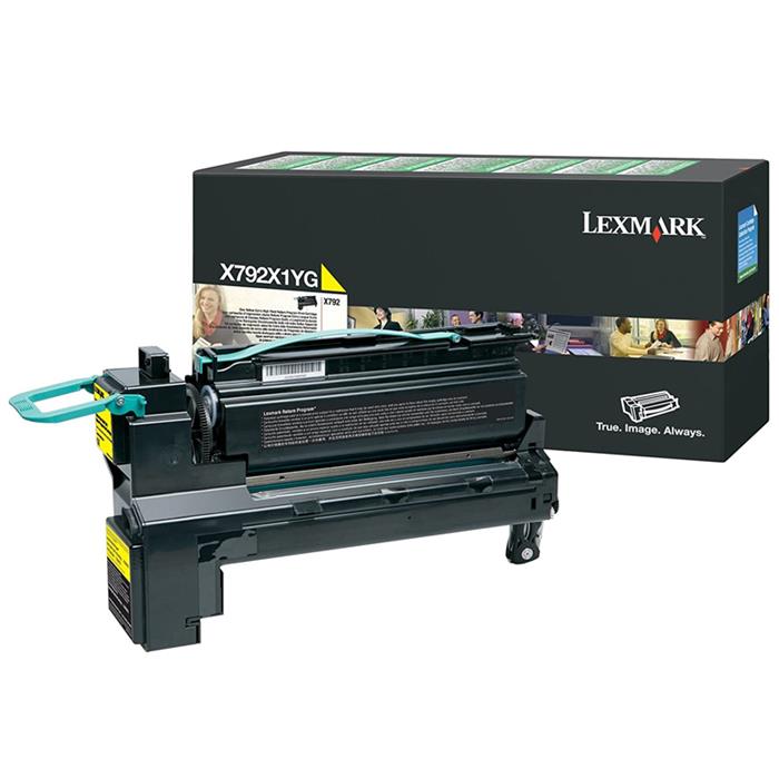 Lexmark X792X1YG-X792 Sarı Orjinal Toneri Y.K.