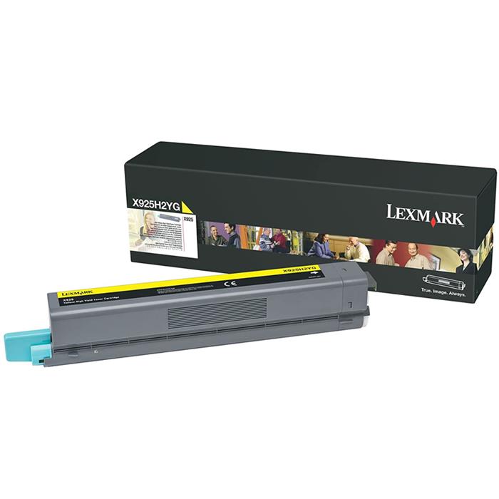 Lexmark X925H2YG-X925 Sarı Orjinal Toneri