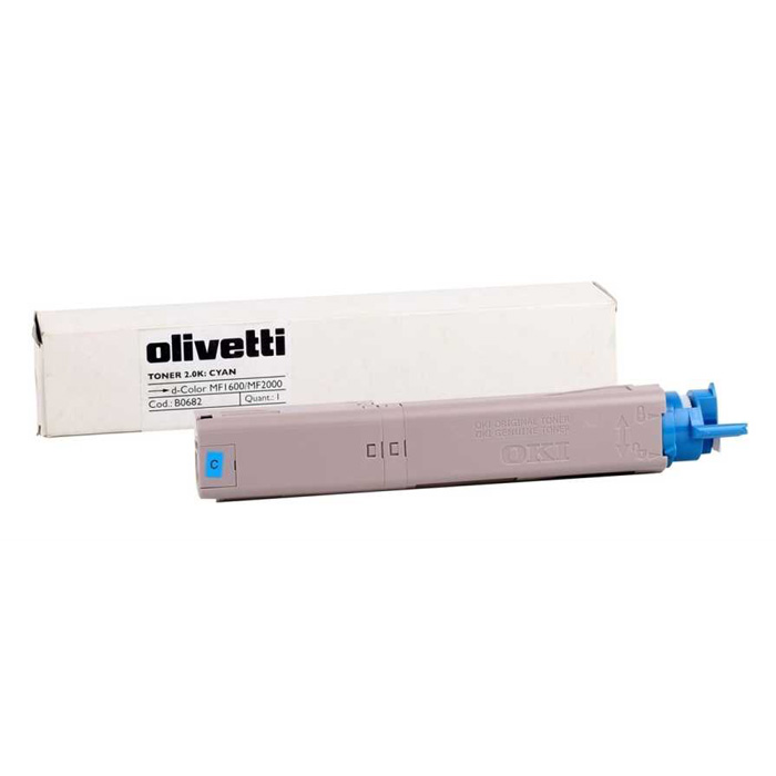 Olivetti D-MF-1600 Orjinal Mavi Fotokopi Toneri
