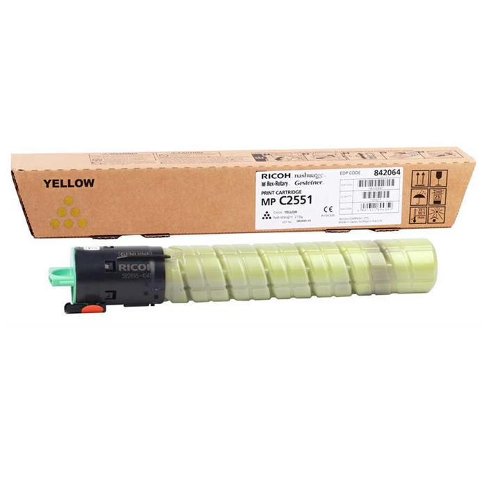 Ricoh Aficio MP-C2550HE Orjinal Sarı Fotokopi Toneri Y.K.