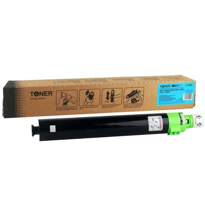 Ricoh Aficio MP-C5000E Muadil Mavi Fotokopi Toneri