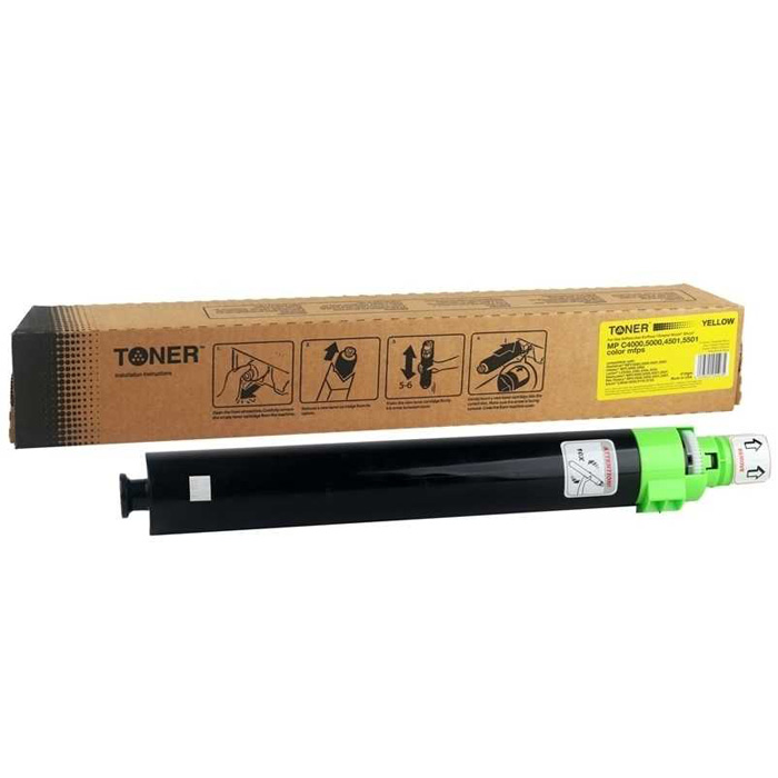 Ricoh Aficio MP-C5000E Muadil Sarı Fotokopi Toneri