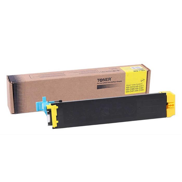 Sharp DX-C38GTY Sarı Muadil Fotokopi Toneri