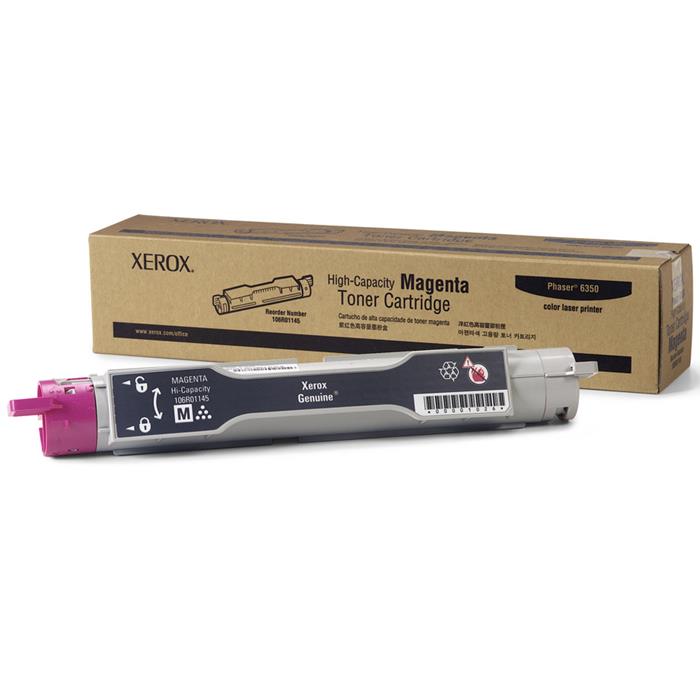Xerox Phaser 6350-106R01145 Orjinal Kırmızı Toneri Y.K.