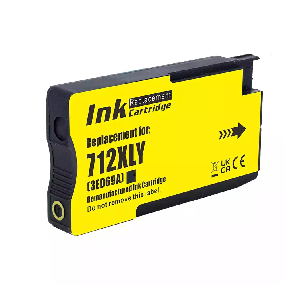 Hp 712-3ED69A Muadil Sarı Kartuşu