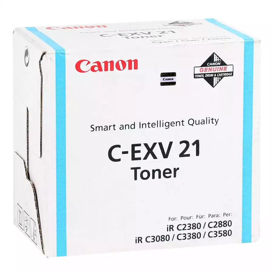 Canon C-EXV21 Orjinal Mavi Fotokopi Toneri