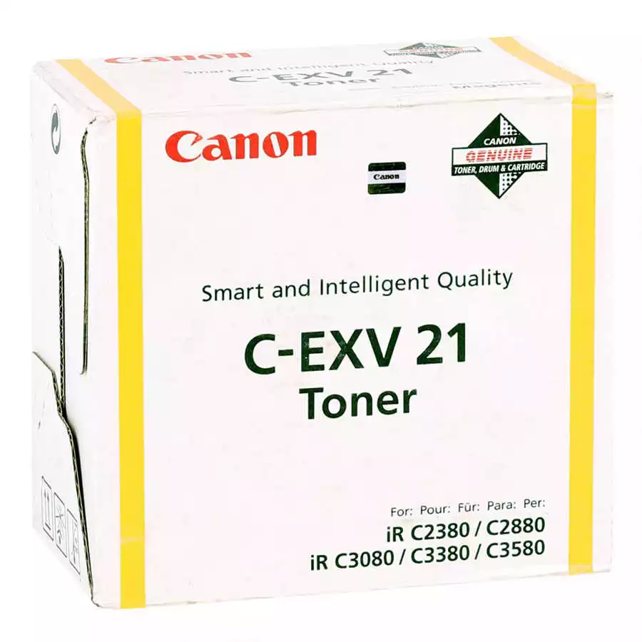 Canon C-EXV21 Orjinal Sarı Fotokopi Toneri