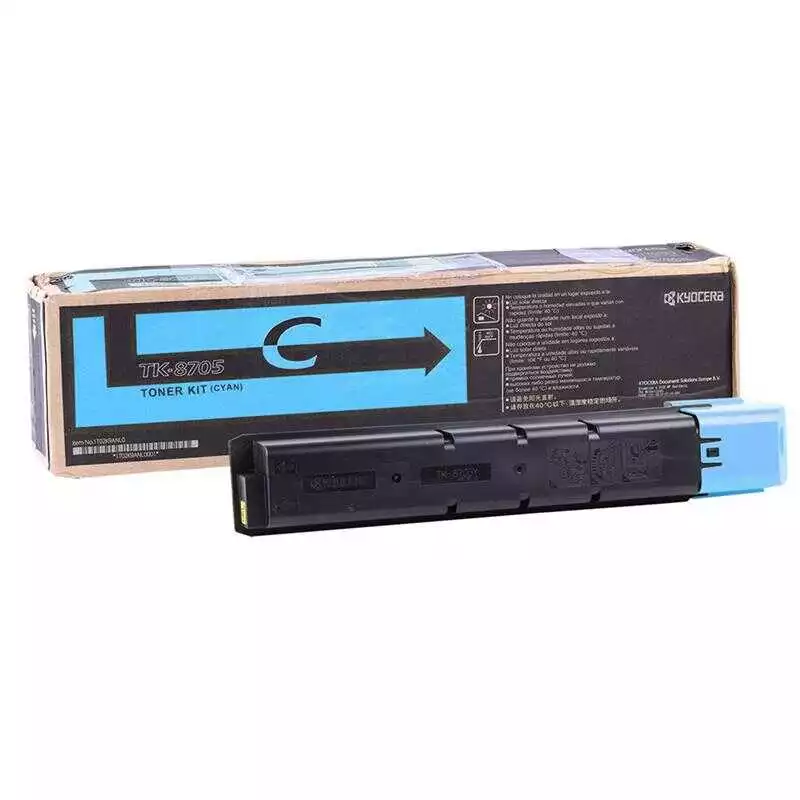 Kyocera TK-8705 Orjinal Mavi Fotokopi Toneri