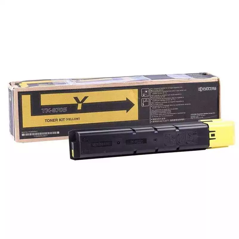 Kyocera TK-8705 Orjinal Sarı Fotokopi Toneri